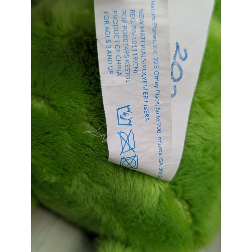 Wishpets green plush Xoxo Dolls 2020 Alien stuffed Plush Doll Toy sparkle eyes - Picture 7 of 8